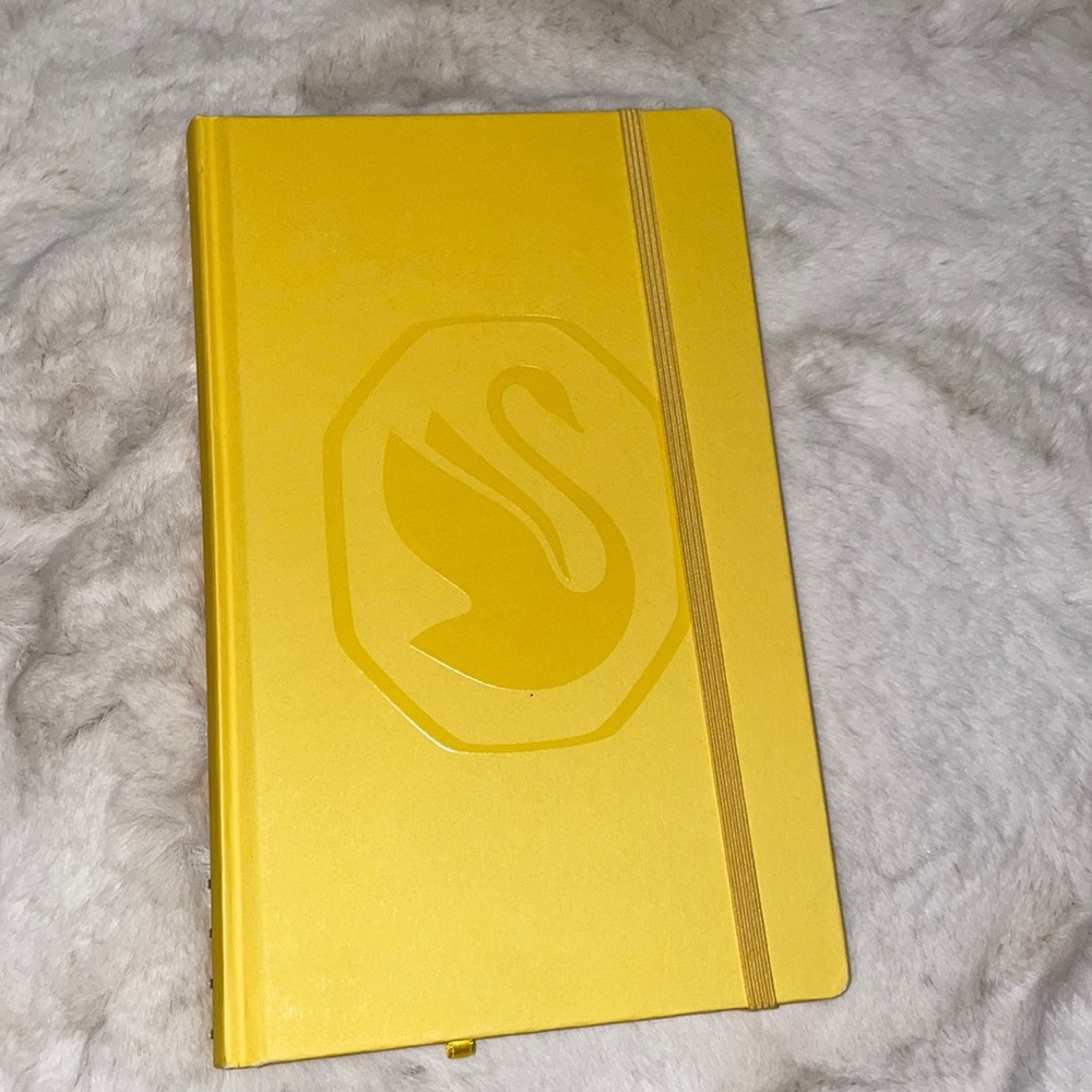 Swarovski yellow notebook